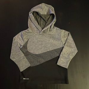 Nike long sleeve dri fit hoodie size 12M